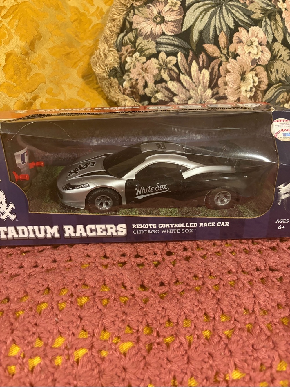 Chicago white Sox Stadium Racers Remote Control Car - Black & Silver new